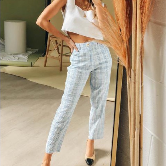 Verge Girl Pants - NWOT Verge Girl British Awards Check Pants